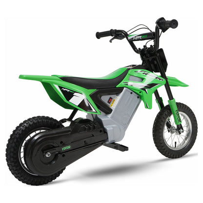 HPR 350 Dirt Bike 24 Volt Electric Motorcycle in Green