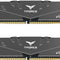 T-Force Vulcan Z DDR4 16GB Kit (2X8Gb) 3600Mhz (PC4-28800) CL18 Desktop Memory Module Ram TLZGD416G3600HC18JDC01 - Gray